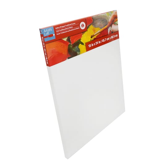 12 Pack: Level 2 Gallery Wrapped Traditional Canvas by Artist's Loft